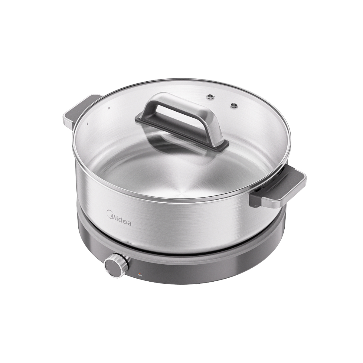 美的 电火锅 MC-HGS30G1 6.5L大容量 0涂层非鸳鸯