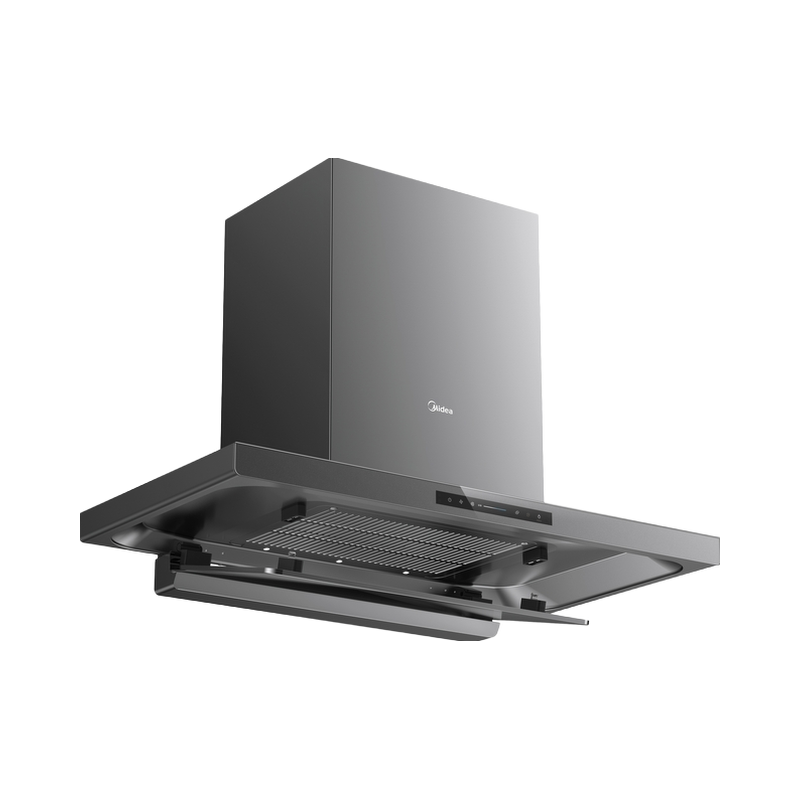 美的抽吸排油烟机CXW-140-A8 28风量 欧式顶吸超薄系列 自清洁