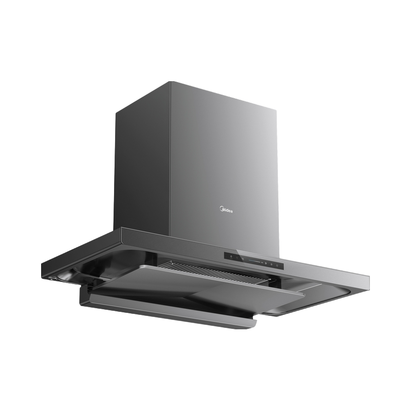 美的抽吸排油烟机CXW-140-A8 28风量 欧式顶吸超薄系列 自清洁