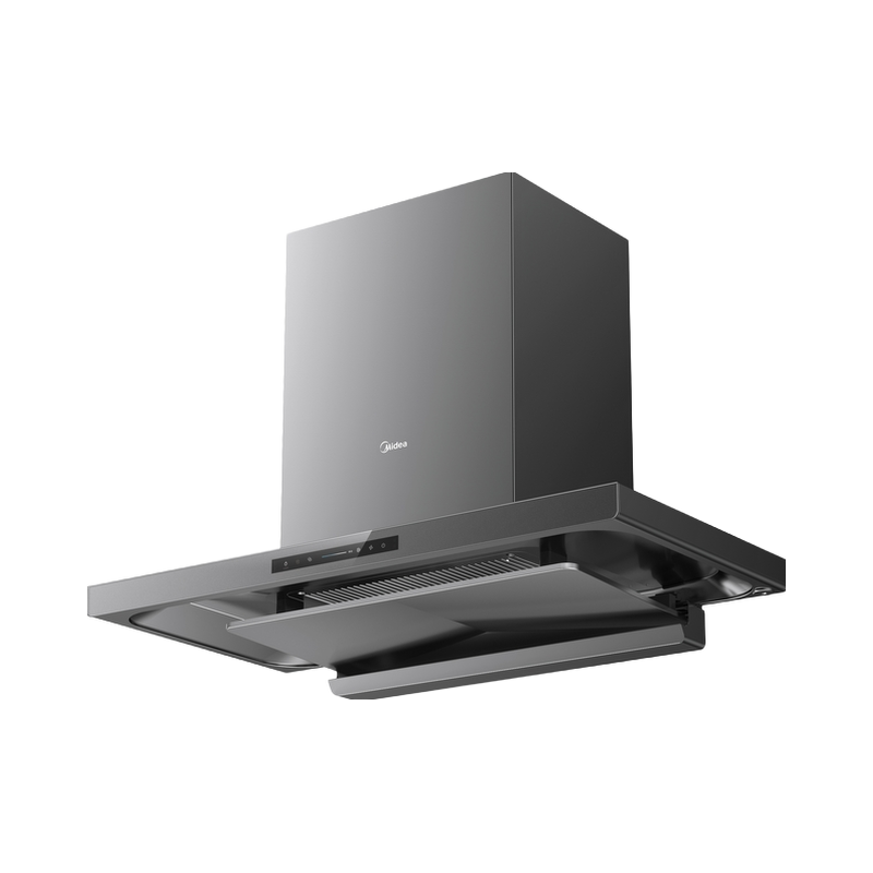 美的抽吸排油烟机CXW-140-A8 28风量 欧式顶吸超薄系列 自清洁