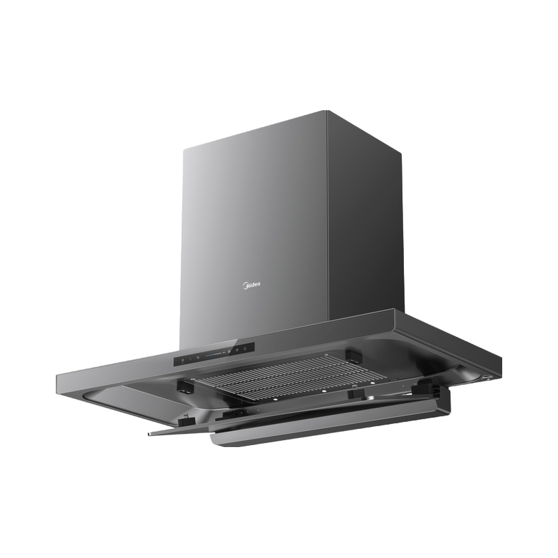 美的抽吸排油烟机CXW-140-A8 28风量 欧式顶吸超薄系列 自清洁